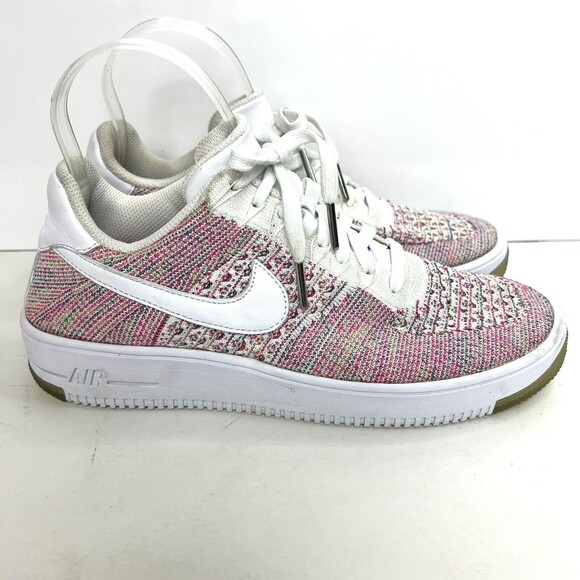Nike 2016 Air Force 1 Low 820256-102 Fly Knit Multi Color Size 9.5 RARE - Picture 4 of 9